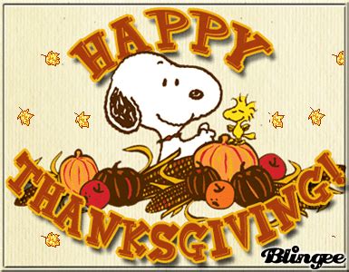 snoopy thanksgiving Picture #77014644 | Blingee.com