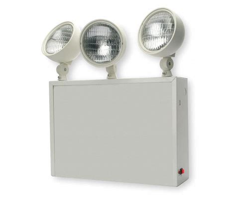 LITHONIA LIGHTING Luz de Emergencia Incandescente 3 cabezales 90 min.W - Lámparas de Emergencia ...