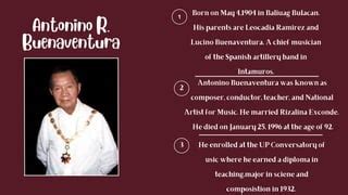 Antonino S. Buenaventura | PPT | Free Download