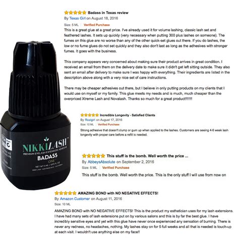 NIKKILASH BADASS ONE ADHESIVE | EXTRA STRENGTH STRONGEST BONDING GLUE – NIKKI BRANDS, LLC ...