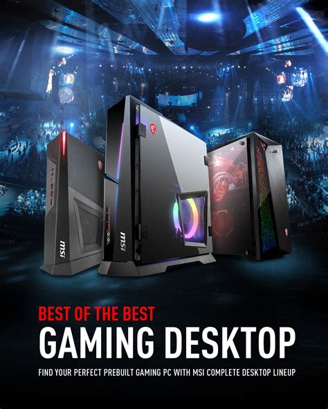 Desktop - The most versatile consumer pc | MSI USA