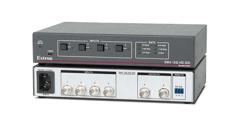 SW4 12G HD-SDI - Switchers | Extron