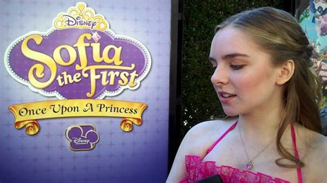 "Sofia The First" Movie Premiere - Darcy Rose Byrnes (Amber) - YouTube