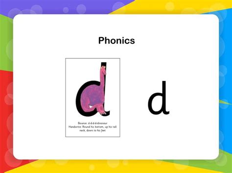 Phonics d Free Activities online for kids in Kindergarten by Katie McCaskey