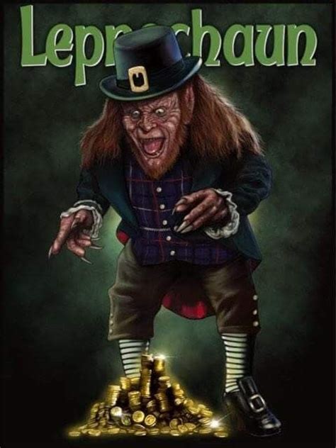 Horror Movie Poster Art : "Leprechaun" 1993 by Peter Panayis | Leprechaun movie, Classic horror ...