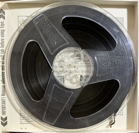 Scotch 203 Dynarange Reel Tape, LP, 7″ Reel, 1800 ft, Refurbished, Plastic Box - Reel to Reel ...