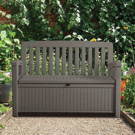 10 Charming DIY Outdoor Storage Ideas | Garden storage bench, Garden storage, Diy outdoor