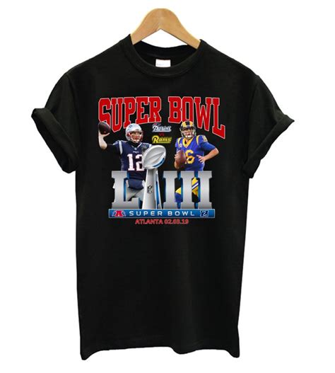 Super Bowl 53 – New England Patriots VS Los Angeles Rams T shirt