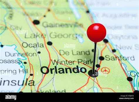 Mapa De Orlando Florida Y Sus Ciudades