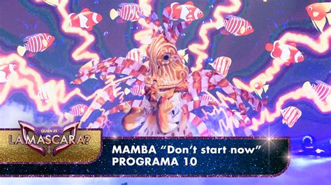 Mamba lo dio todo con "Don't start now" - Quién es la Máscara? - 2022 ...