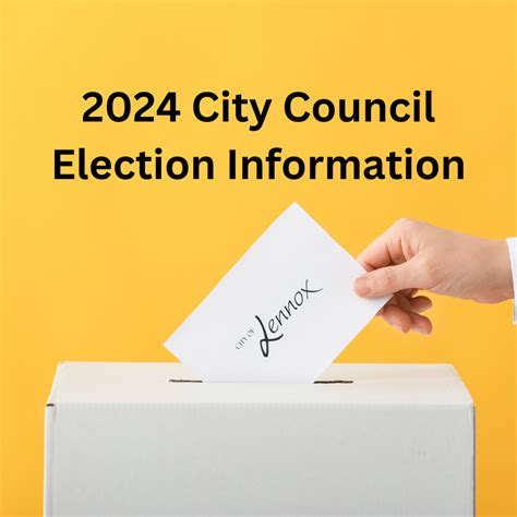 2024 City Council Election Information | City of Lennox