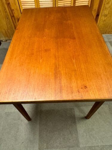 vintage teak dining table wood | eBay