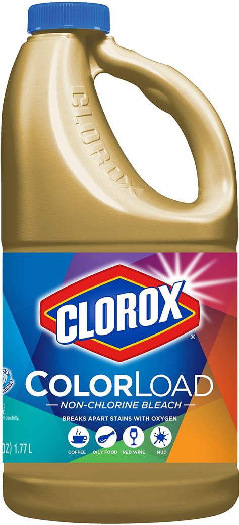 Clorox Colorload Non-Chlorine Bleach, 60 Oz Bottle, 60 Fl Oz for sale ...