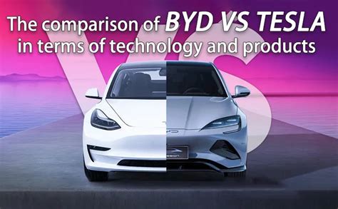 The comparison of byd vs tesla in terms of technology and products ...