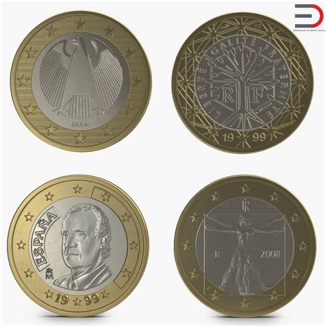 1 Euro Coins Collection | Euro coins, Coin collecting, Euro model