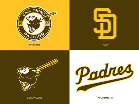 San Diego Padres Logo Vector at Vectorified.com | Collection of San ...