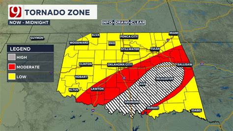 LIVE UPDATES: Active Tornado Warnings Across Central Oklahoma