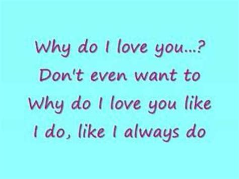 Westlife-Why Do I Love You (Lyrics) - YouTube