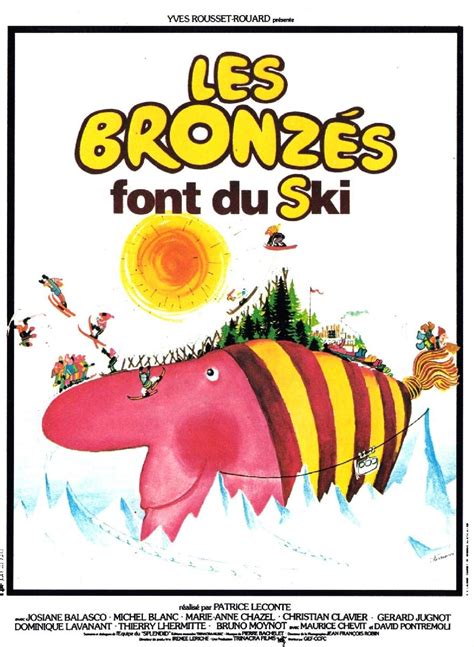 Affiche du film Les Bronzés font du ski - acheter Affiche du film Les Bronzés font du ski (7190 ...