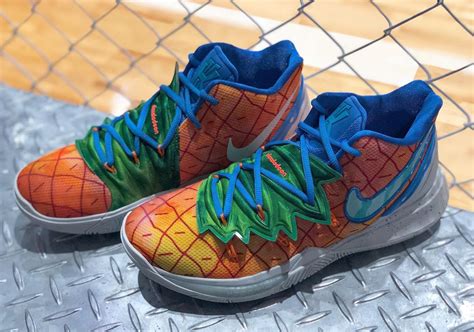 Spongebob Nike Kyrie 5 Pineapple House CJ6950-800 Release Date ...