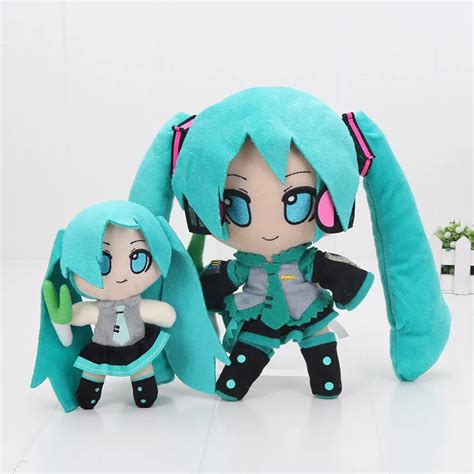 Aliexpress.com : Buy 16cm / 24cm VOCALOID Hatsune Miku Smiling Anime ...