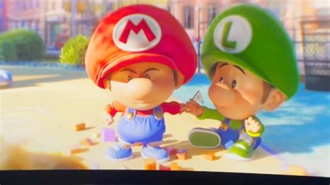 Baby Mario & Baby Luigi (Super Mario Bros Movie) (SPOILERS) - YouTube