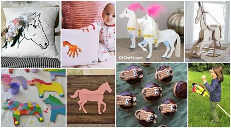 Adorable Horse Craft Ideas to Have Fun with Kids - K4 Craft