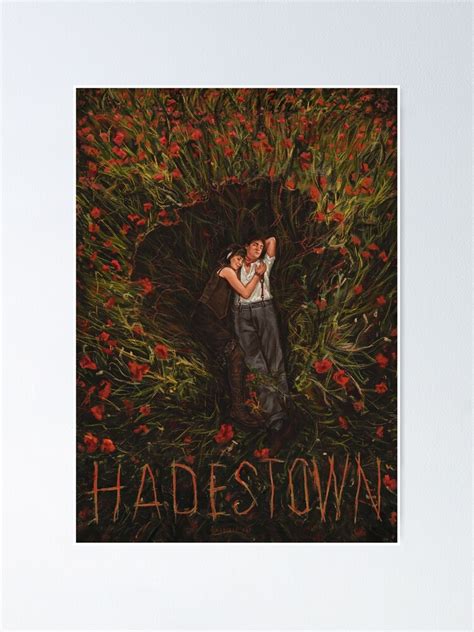 "Hadestown - Orpheus and Eurydice" Poster for Sale by marina-art | Redbubble