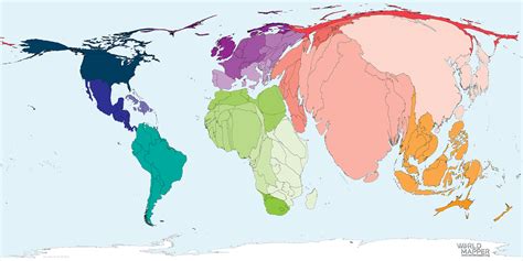 Population Year 2022 - Worldmapper