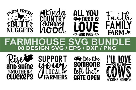 Farmhouse-SVG-Bundle By Bundlestshirt | TheHungryJPEG