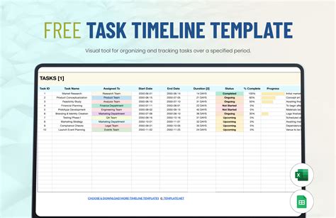 FREE Timeline Template - Download in Word, Google Docs, Excel, PDF, Google Sheets, Illustrator ...