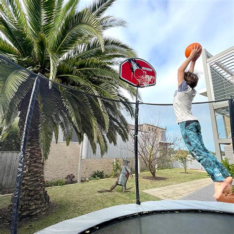 Trampoline Basketball Hoop Ring | Oz Trampolines