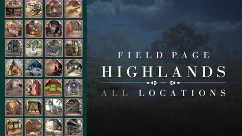 Hogwarts Legacy | The Highlands Revelio Pages Location Guide [ALL ...