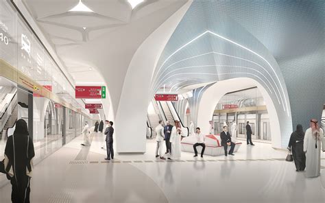 UNStudio Appointed to Create Identity for Qatar's New Metro Network ...