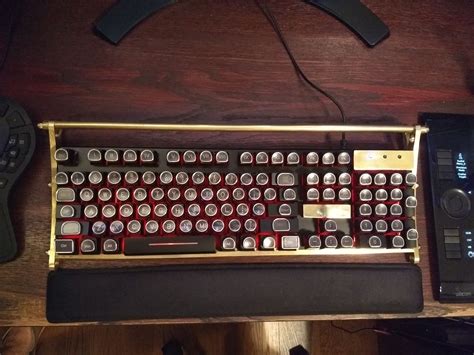 Steampunk Keyboard | Steampunk keyboard, Keyboard, Computer keyboard