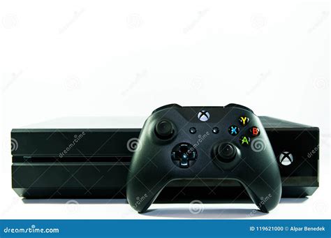 Xbox One Video Game and Controller Isolated Editorial Image - Image of ...