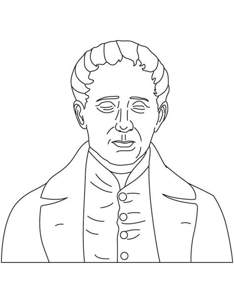 Louis Braille coloring pages | Download Free Louis Braille coloring pages for kids | Braille ...