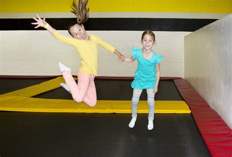 Kids Jumping on Indoor Trampolines - Visit Twin Cities