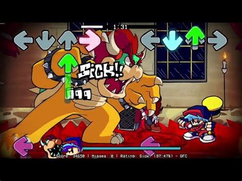 FNF: INFERNAL BOUT - VS BOWSER TEASER!!! | VS BOWSER GAMEPLAY ...