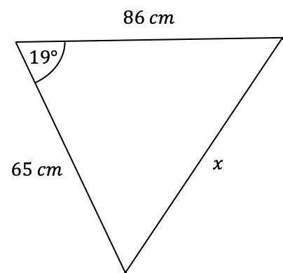 Cosine Rule Worksheets, Questions and Revision | MME