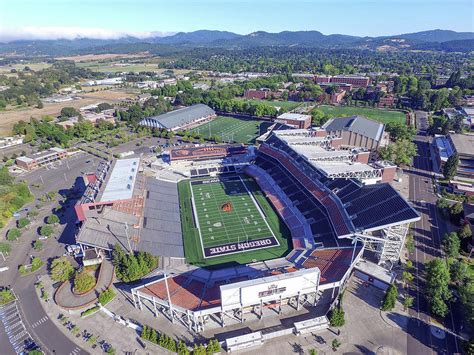 OSU Reser Stadium, home of the Beavers Photograph by Paul Fell - Pixels