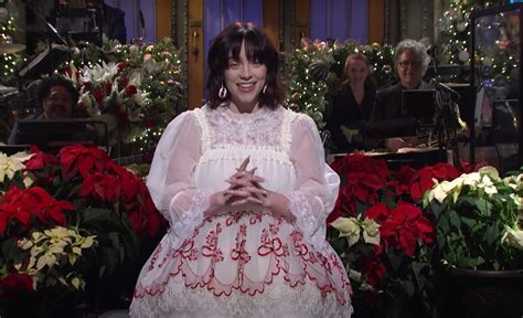 Billie Eilish on SNL: her opening monologue, all the sketches and ...