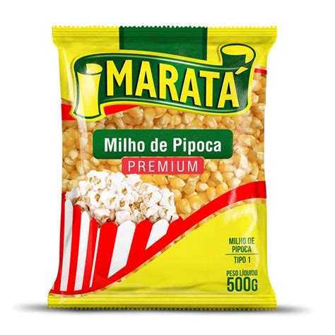 Milho de Pipoca Maratá 500g - Azul Atacarejo