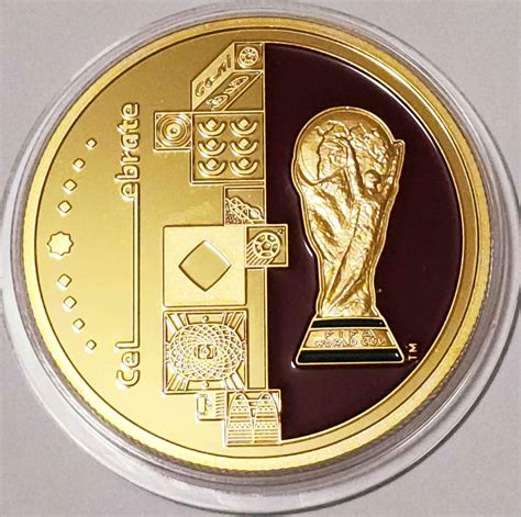 Moneda Conmemorativa Qa_tar 2022 - Guatechivas.com