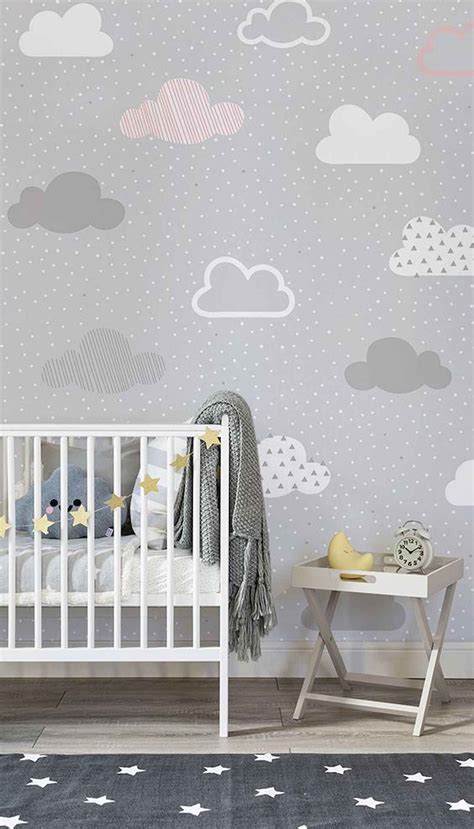 35 Best Baby Room Decor Ideas 17 in 2020 | Baby wallpaper, Baby room ...