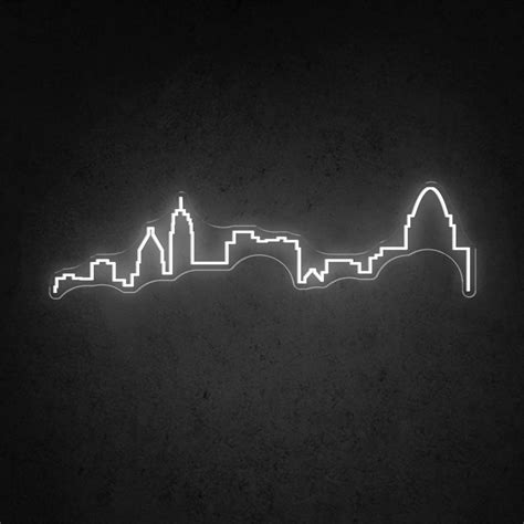 Cincinnati Skyline | City Neon Sign | HDJSign – HDJ Sign