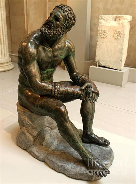 The Boxer - Seated Pose | Ancient greek sculpture, Greek sculpture, Sculpture art