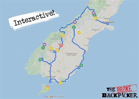 South Island New Zealand ROAD TRIP PLANNER (2021 Itineraries)