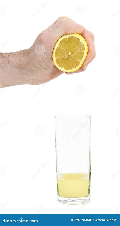 Squeeze lemon juice stock photo. Image of fruits, drinking - 29278450