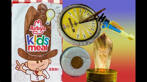 Arby's Kids Meal Inventions toys 2018 Complete set of 4 Kids History ...